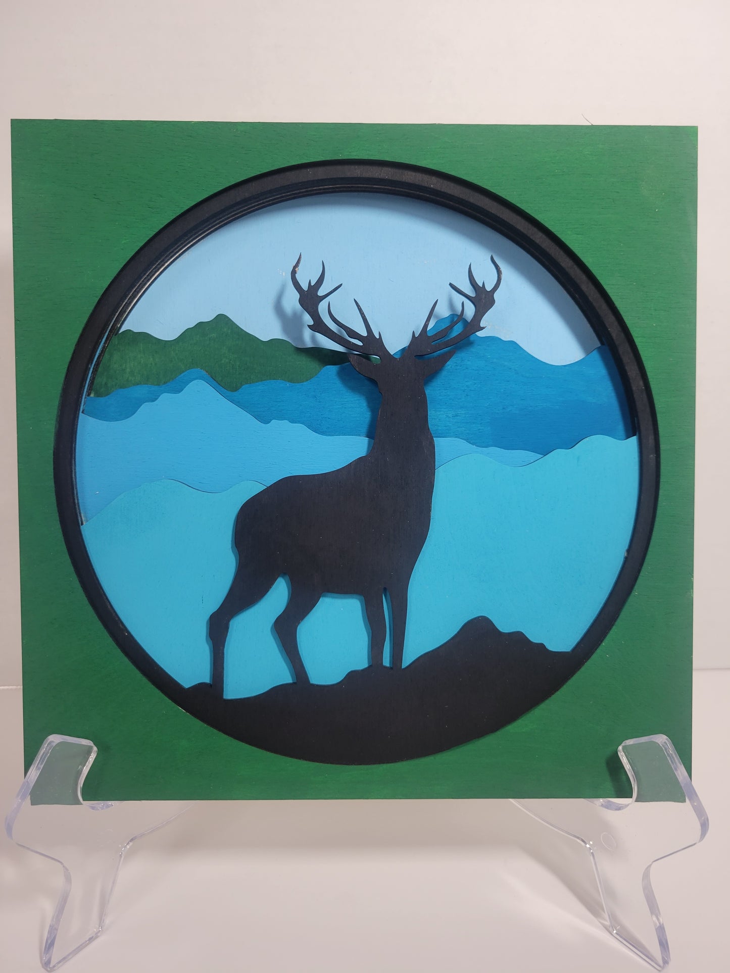 Deer Shadow Box