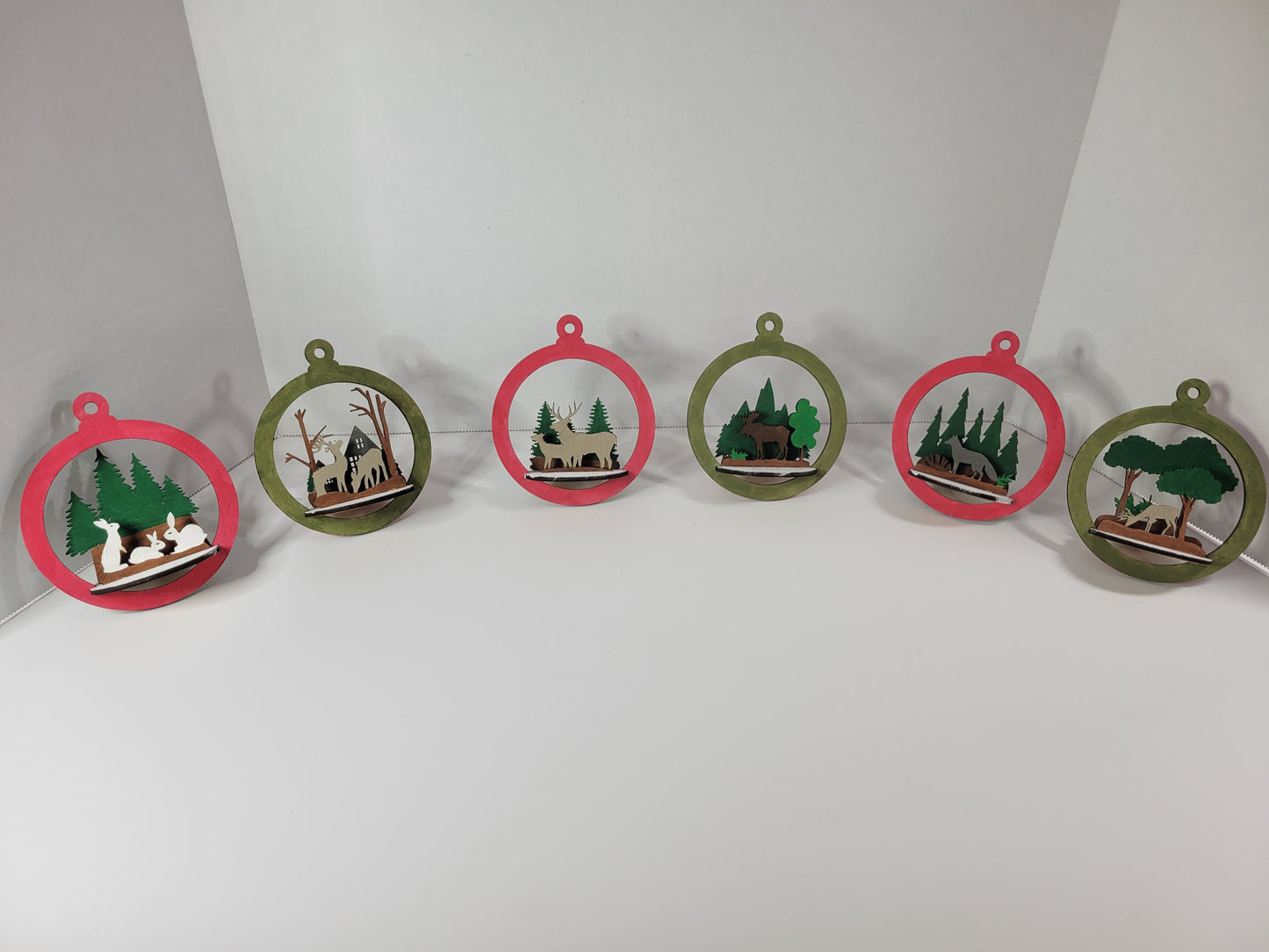 Globe Ornaments Kit - Includes 6 Unfinished Ornaments