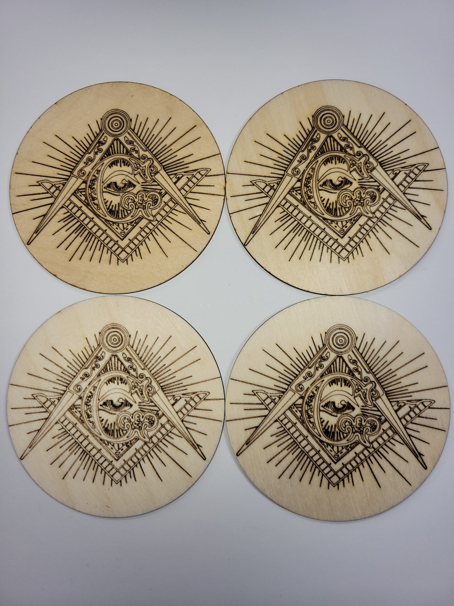 Masonic Coasters